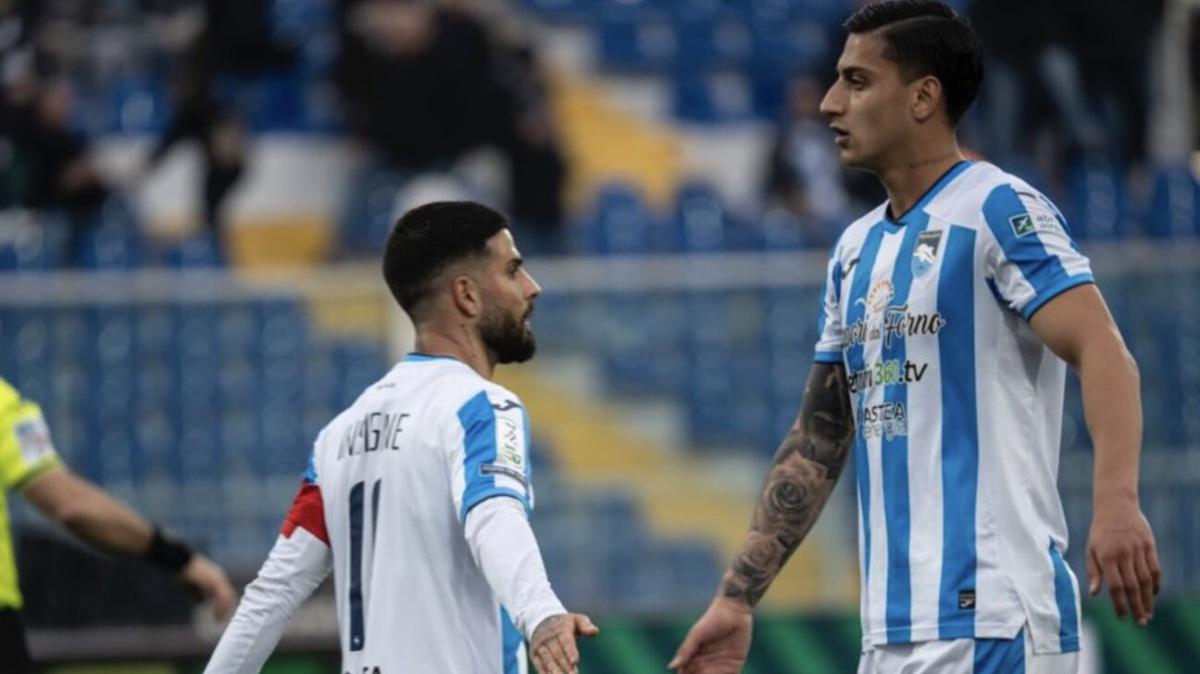 Insigne non tira, Flavio Russo sbaglia il rigore in Padova-Pescara ma è polemica