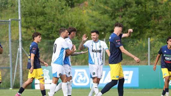 VIDEO - Sassuolo Trento highlights 3-0: rovesciata di Pinamonti, gol di Muharemovic e Boloca