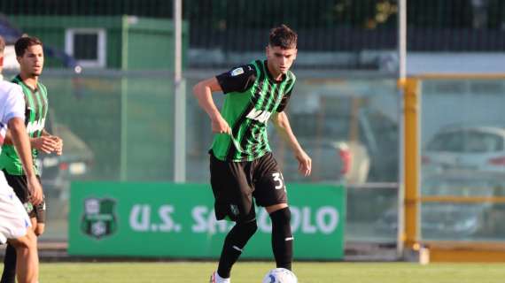 Luca Lipani del Sassuolo in gol con l'Italia U19 nel ko per 5-4 con la Serbia