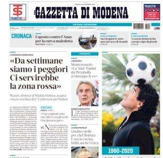 Gazzetta di Modena: "Sassuolo, Caputo ad alto rischio per l'Inter"