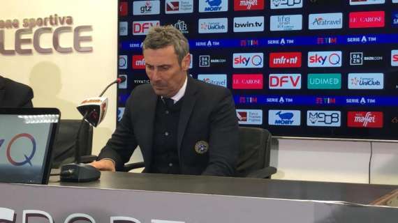 Udinese, Gotti: "Sassuolo, le assenze non contano. Rosa e gioco di qualità"