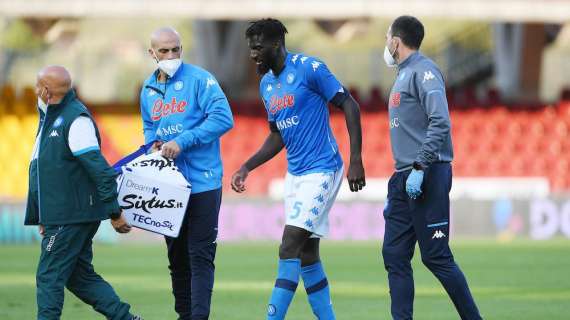 Infortunio Bakayoko: a rischio per Napoli-Sassuolo
