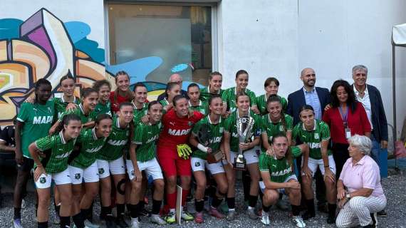 Il Sassuolo Primavera Femminile vince il 3° Torneo Nazionale “Le Rose dei Venti”