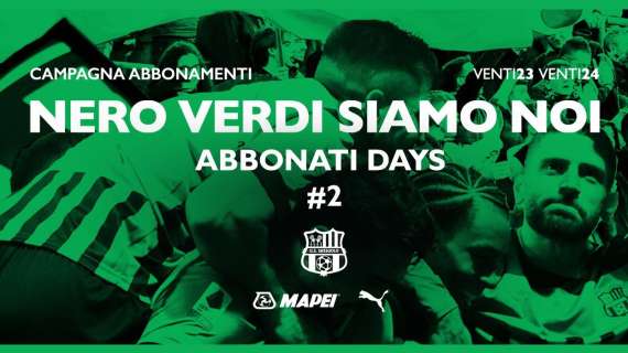 Abbonati Days 2, il Sassuolo apre le porte del Mapei Football Center ai tifosi: le info