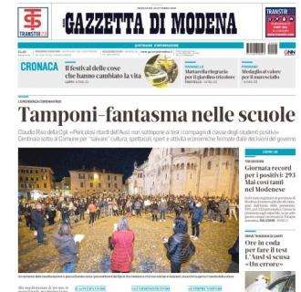 Gazzetta di Modena: "Sassuolo, ancora Covid: Haraslin è positivo"