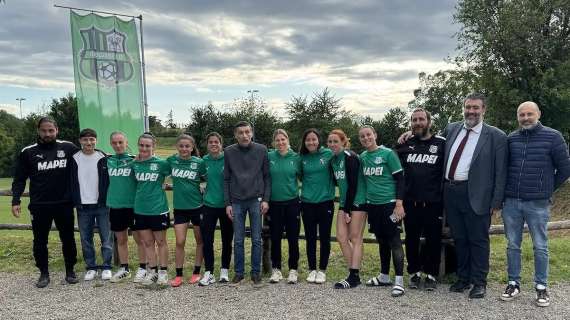 Il Sassuolo Femminile ha incontrato l'Istituto per i Ciechi di Reggio Emilia