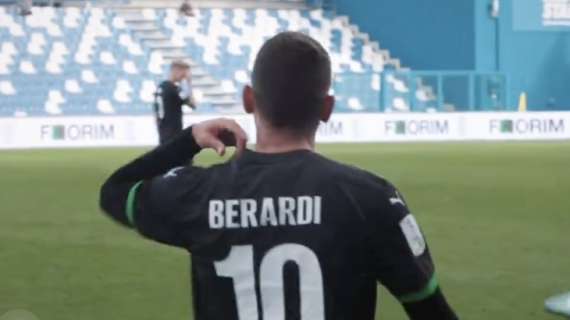 VIDEO - Berardi è tornato dopo l'infortunio. Il ritorno del 10 del Sassuolo con la Mimmo cam