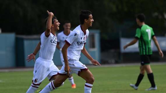 Bologna Sassuolo Under 17 4-2 FINALE: Pavan ko all'esordio in campionato