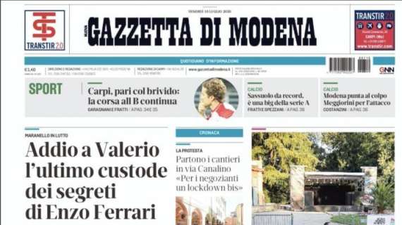 Gazzetta di Modena: "Sassuolo da record: è una big della Serie A"
