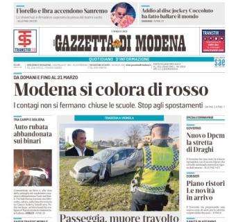 Gazzetta di Modena: "Sassuolo, con il Napoli scatta l'ora della verità"