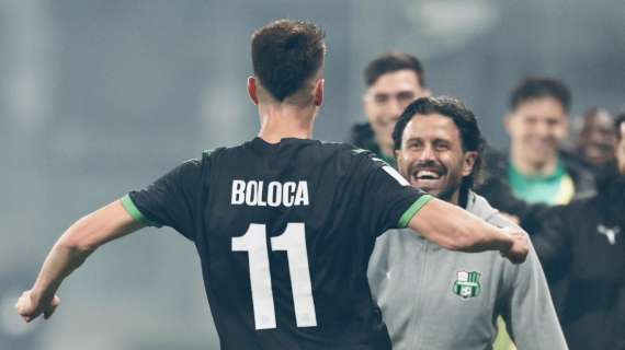 Daniel Boloca, Sassuolo e il desiderio di Grosso per il ritorno in Serie A