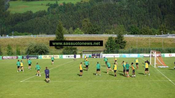 Sassuolo Calcio a Vipiteno, day 3: esercizi e partitelle - VIDEO