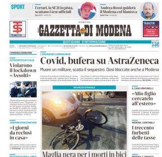 Gazzetta di Modena: "Sassuolo-Verona: spareggio per sognare il 7° posto"