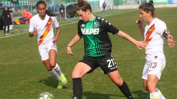 Sassuolo Roma Femminile 0-1: cronaca e tabellino
