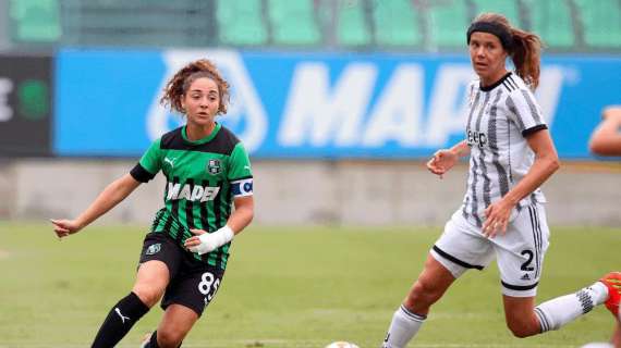Sassuolo Femminile, c'è la Juventus Women: occhio ai 'vantaggi'