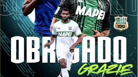 Marlon: "Onorato di aver fatto parte del Sassuolo, persone meravigliose"