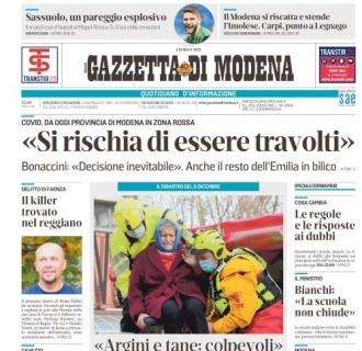 Gazzetta di Modena: "Sassuolo, col Napoli un pareggio esplosivo"