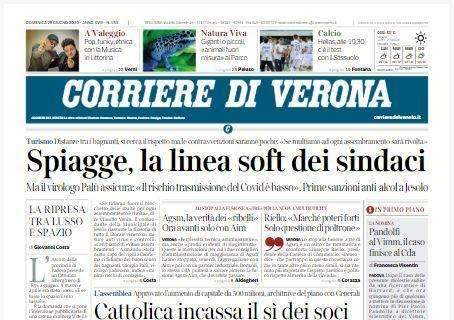 Corriere di Verona: "Hellas, alle 19:30 c'è il test con il Sassuolo"