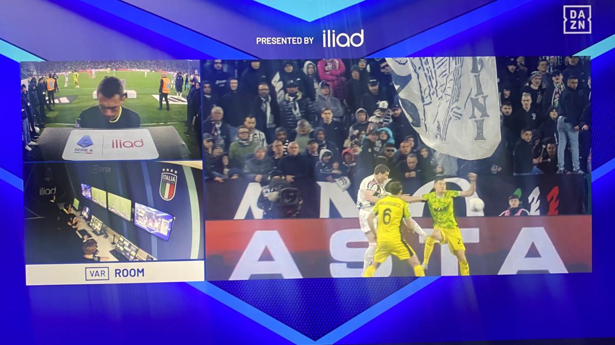 Calvarese moviola Juve-Sassuolo: "Idzes, braccio troppo alto: rigore netto"