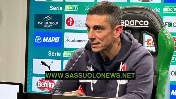 Bari, Longo: "Il Sassuolo non ha mai tirato in porta. La loro difesa a 4 ci ha aiutato"
