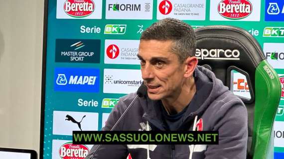 SN - Longo conferenza stampa post Sassuolo Bari: "A Berardi oggi sarebbe venuta comunque la febbre"