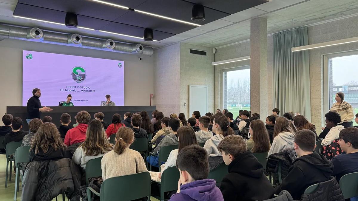 Generazione S, incontro al Mapei Football Center con la scuola Fiori di Magreta
