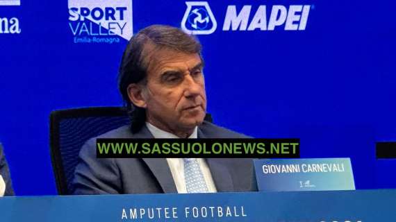 Champions League Amputati presentata a Sassuolo. Carnevali: "Non escludo la creazione di una squadra"