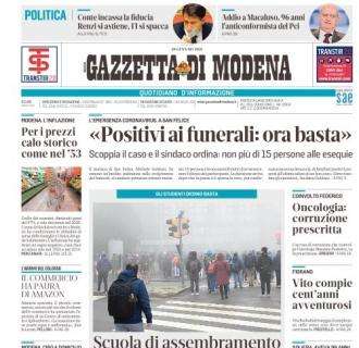 Gazzetta di Modena: "Sassuolo, mercato congelato. Si decide per Scamacca"