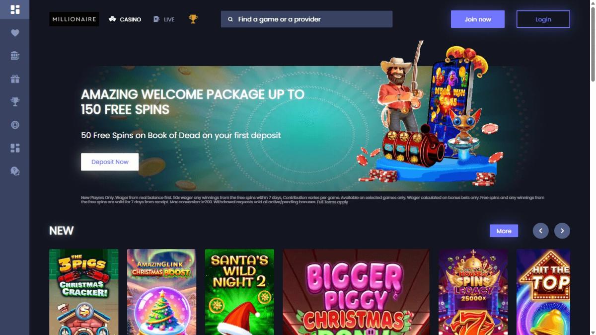 Sezione dei giochi popolari sulla casino online