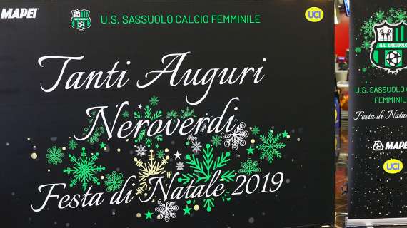 Sassuolo Femminile, la festa di Natale all’UCI Cinemas di Reggio Emilia