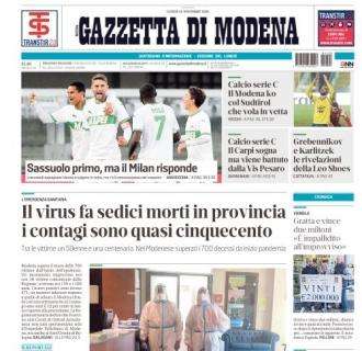 Gazzetta di Modena: "Il Sassuolo trionfa a Verona e si regala cinque ore da re"