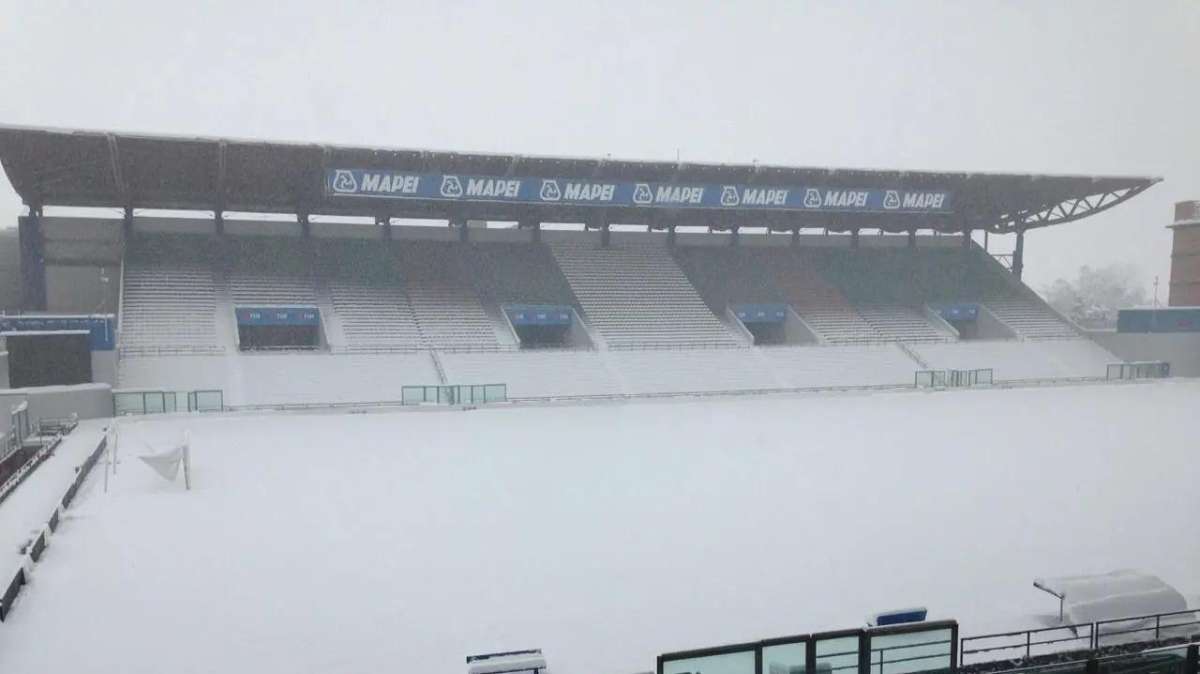Sassuolo Juventus, allerta meteo per l'Epifania a Reggio Emilia. Gelo e possibili nevicate