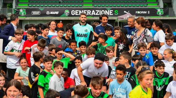 Progetto Scuole Generazione S: festa al Mapei Football Center con Berardi