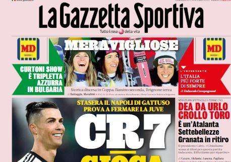 La Gazzetta dello Sport: "CR7 gioca al Lotto"