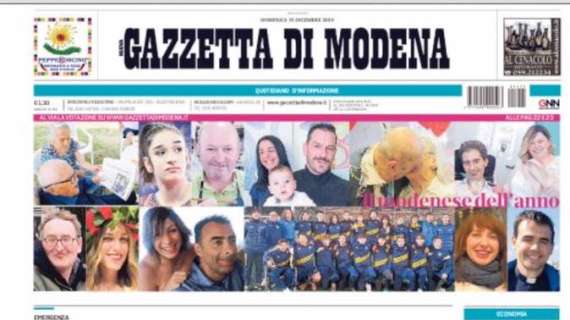 Gazzetta di Modena, De Zerbi: "Il Sassuolo a Milano con coraggio"