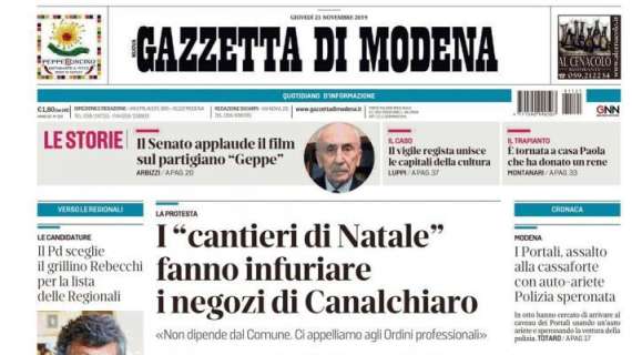 Gazzetta di Modena: "Sassuolo, altra tegola: anche Defrel va ko"