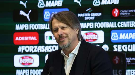 Palmieri: "Sassuolo isola felice, promozione difficilissima. Berardi e il mercato: vi spiego"