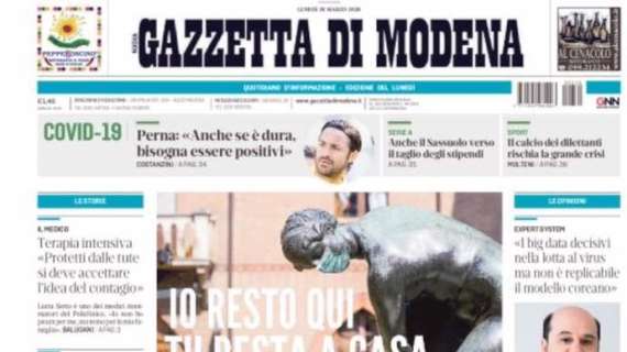 Gazzetta di Modena: "Anche il Sassuolo verso il taglio degli stipendi"