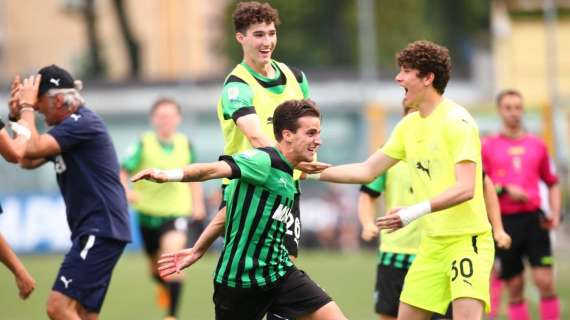 Sassuolo Primavera, Bruno: "Grande prova". Pieragnolo: "Grazie tifosi"