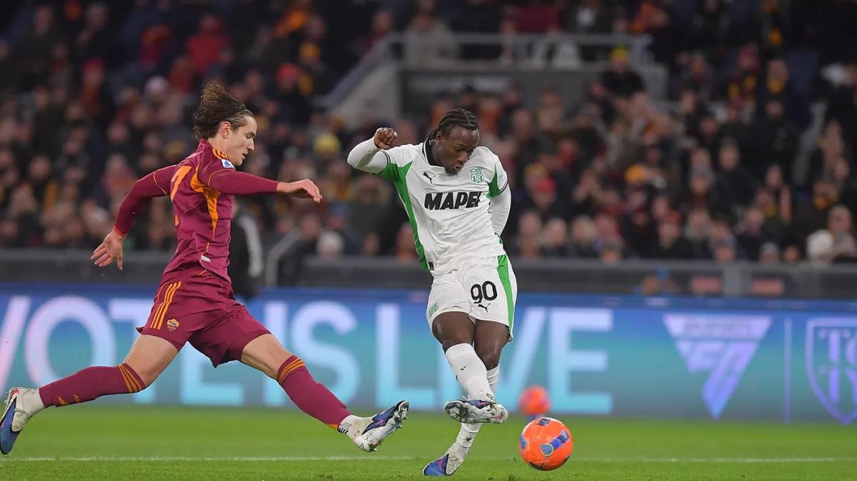 Roma Sassuolo highlights 2-0: gol di Manu Koné e Soulé - VIDEO