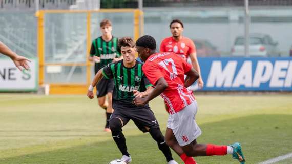 Sassuolo Primavera Real Vicenza 4-0: i campioni d'Italia ripartono con un successo