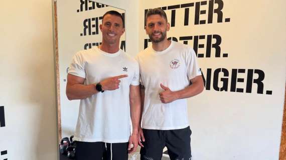 Berardi senza sosta: Mimmo si allena in palestra a Forte dei Marmi con Simone Lorieri