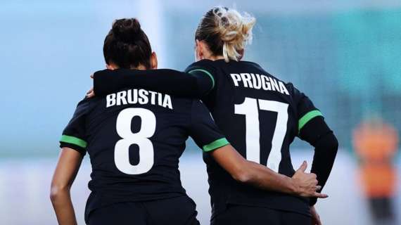 VIDEO - Sassuolo Roma Femminile highlights 1-1: che gol di Prugna, il pari è di Giugliano