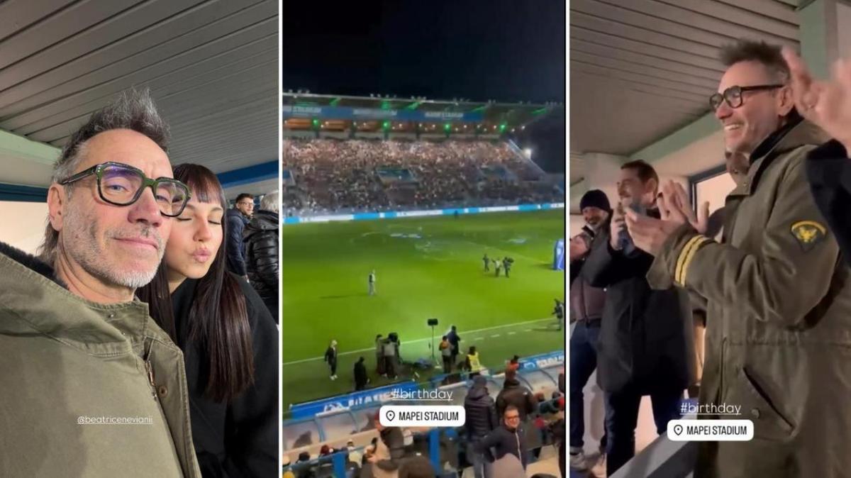 Compleanno neroverde per Nek: Filippo Neviani festeggia i 54 anni con Sassuolo-Juve