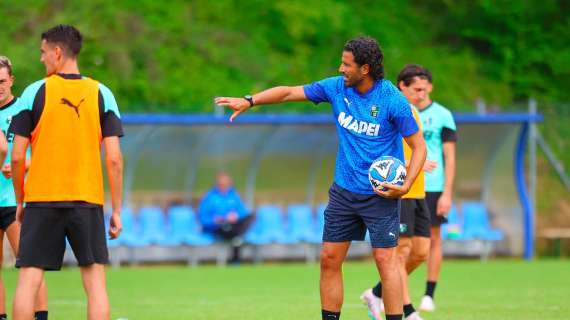 Sassuolo, penultimo giorno a Ronzone: gli schemi di Grosso - VIDEO