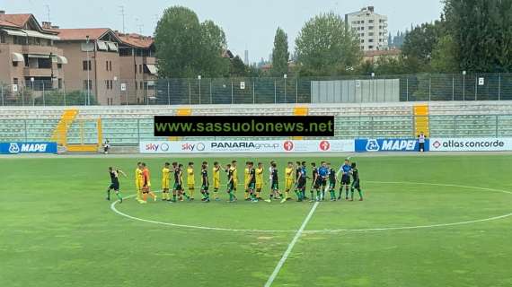 Sassuolo Pisa LIVE 2-0: Coppa Italia Primavera in diretta risultato e tabellino