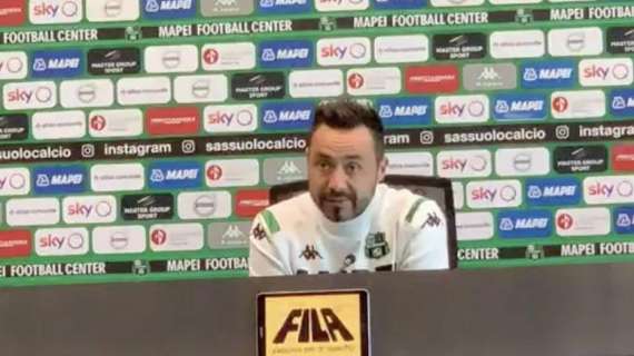 De Zerbi Sassuolo SPAL conferenza stampa: "Settimana difficile, reagiamo" LIVE