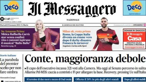 Il Messaggero: "Lazio, una difesa da Champions"