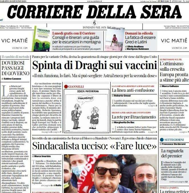La grande occasione di Chiesa e Belotti. Corriere della Sera: "Italia con il turnover"