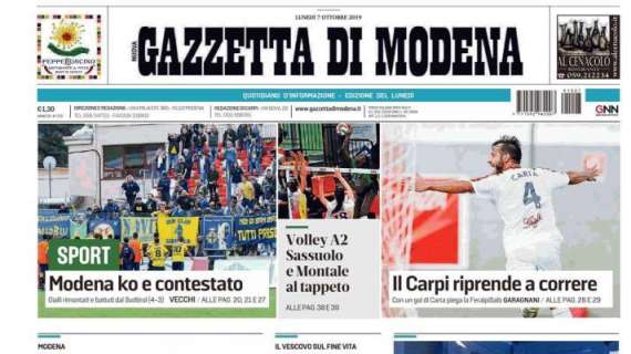 Gazzetta di Modena: "Sassuolo e i neroverdi dicono addio a Squinzi"